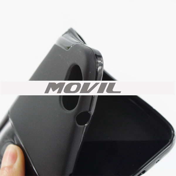 NP-1938 Transparente tpu funda para Huawei Honor 4X-6